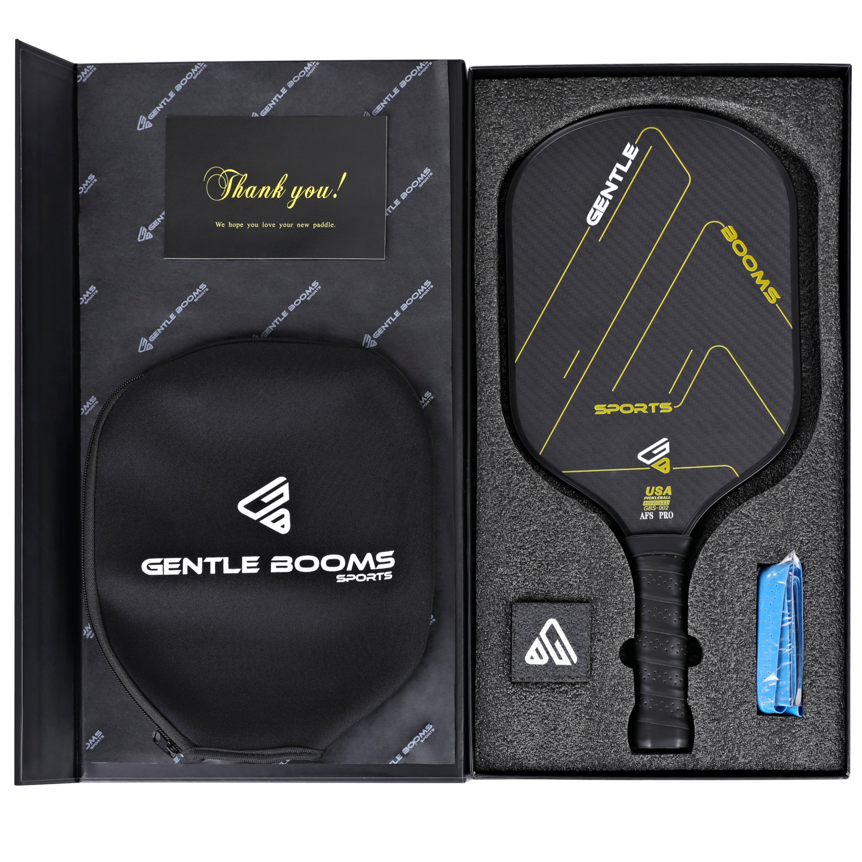 3K Raw T700 Carbon Fiber Pickleball Paddle with High Grit