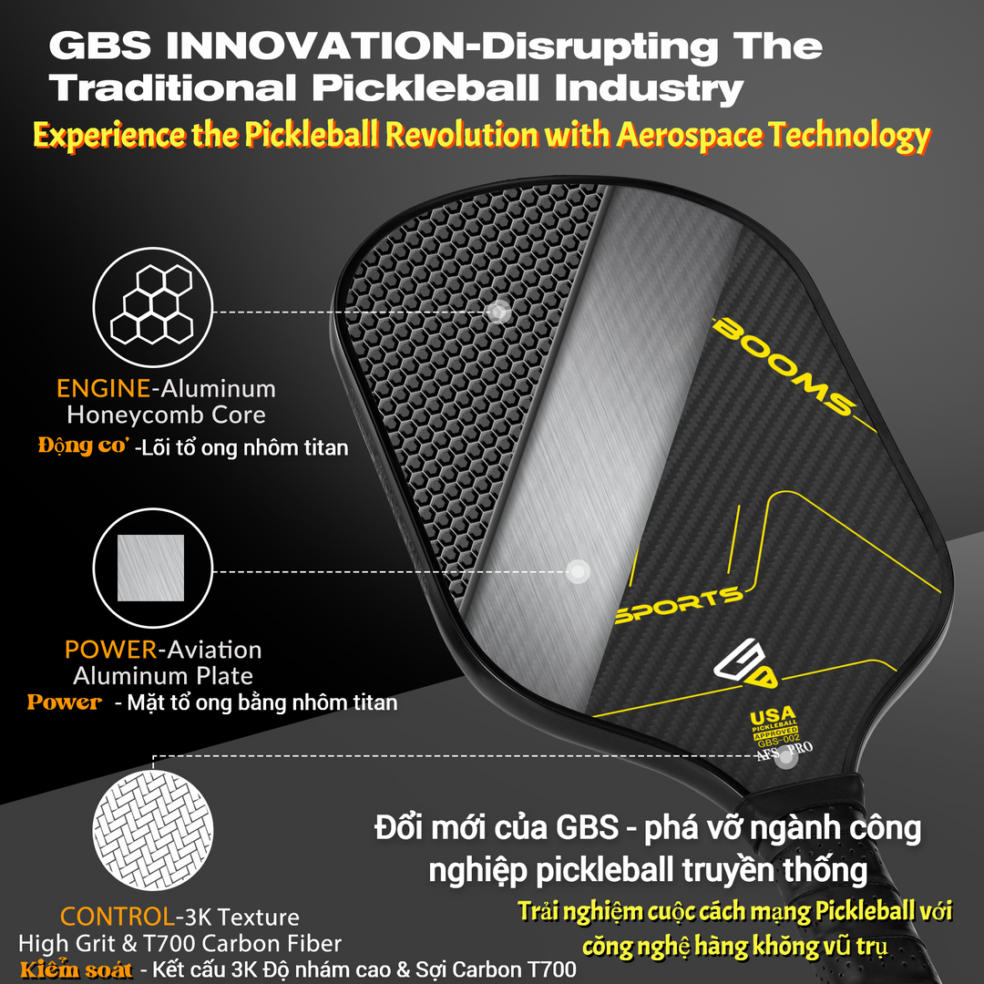 GBS Pickleball Paddle-GBS AFS Elite