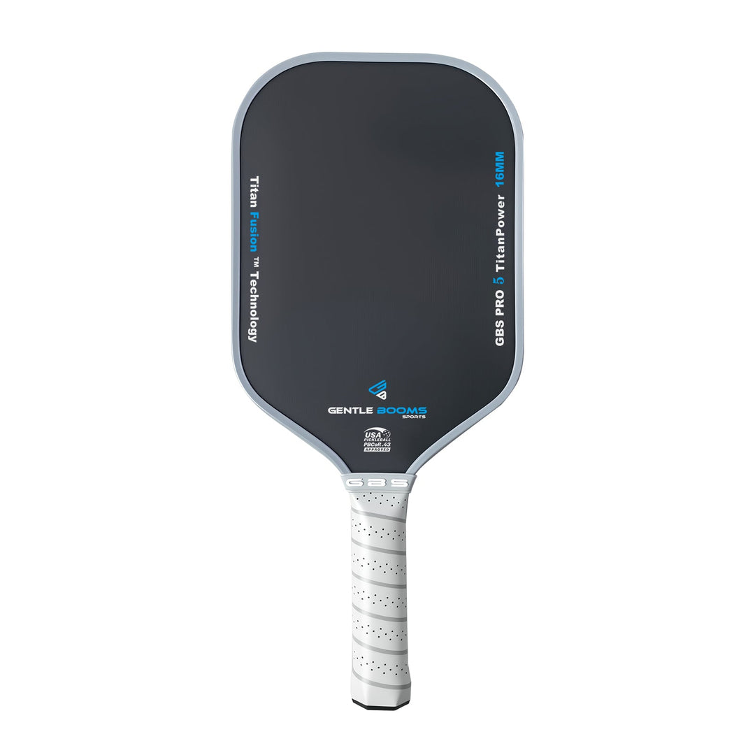 GBS Pro 5 TitanPower 16MM pickleball paddle | 4th - Gen Upgrade - GBSPICKLEBALL