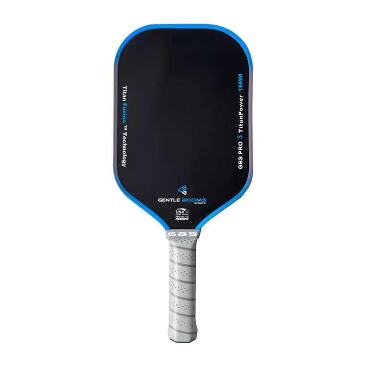 GBS Pro 5 TitanPower 16MM pickleball paddle | 4th - Gen Upgrade - GBSPICKLEBALL