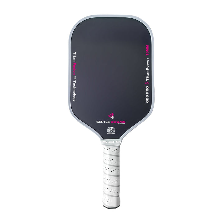 GBS Pro 5 TitanPower 16MM pickleball paddle | 4th - Gen Upgrade - GBSPICKLEBALL