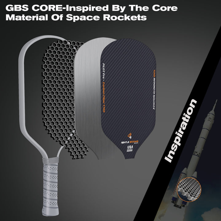 US 2025 NEW GBS Pickleball Paddle - Pilot Pro(T700 Carbon Fiber) - GBSPICKLEBALL